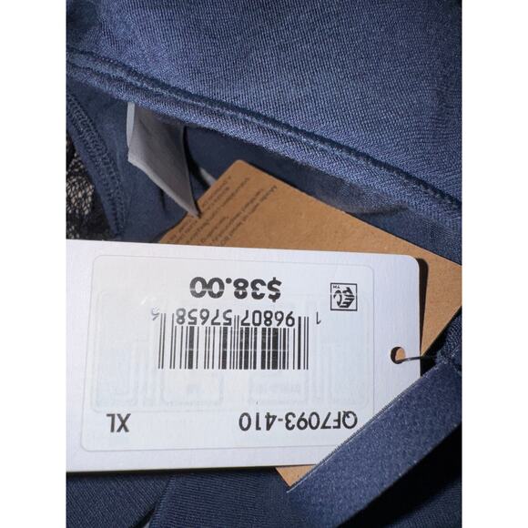 Brand New Calvin Klein Women's Size Xl Blue Lightly Lined Triangle Bra - Picture 6 of 7